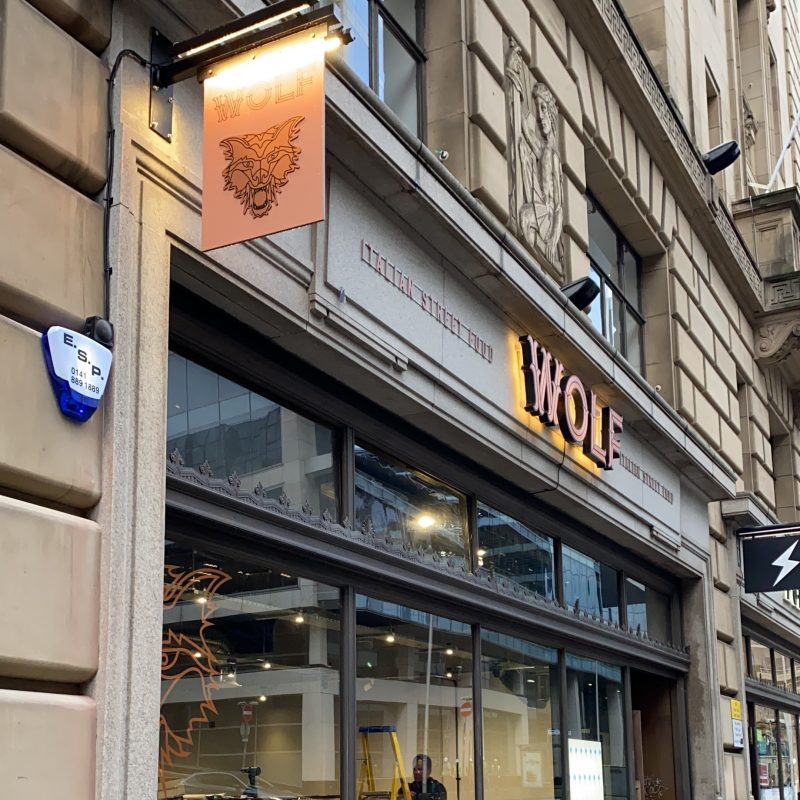 Wolf Glasgow nears completion.. — AXI - AXI